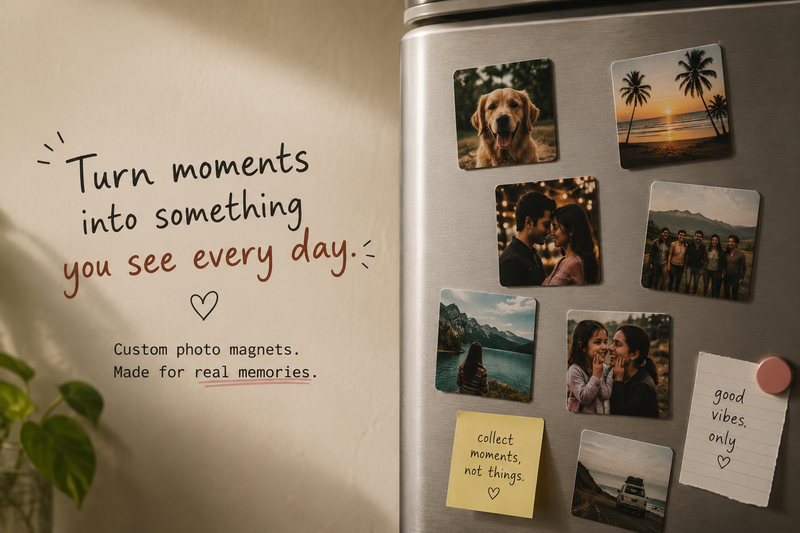 Why Custom Photo Magnets Make the Perfect Personalized Gift