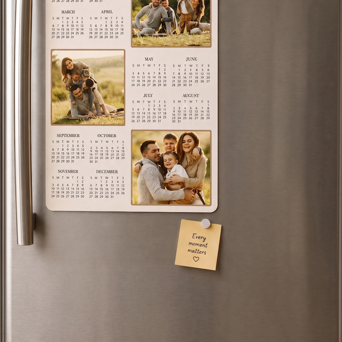 Kadofy FamilyCalendar™ Flexible Photo Magnet