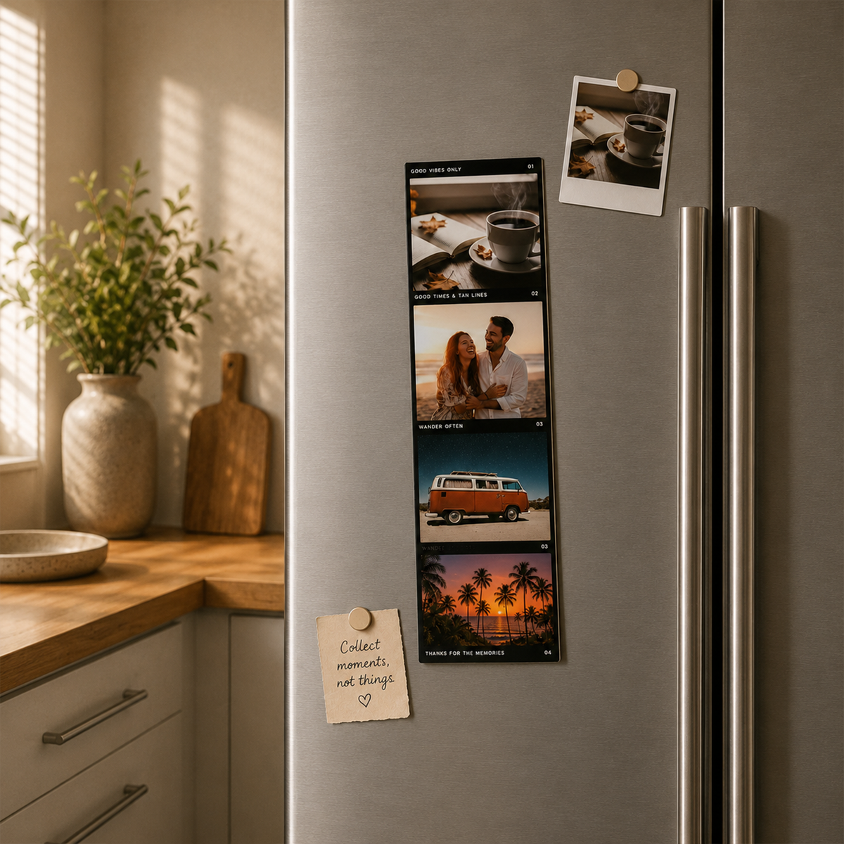 Kadofy PhotoStrip™ Flexible Photo Magnet