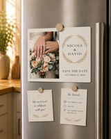 Kadofy SaveTheDate™ Flexible Photo Magnet