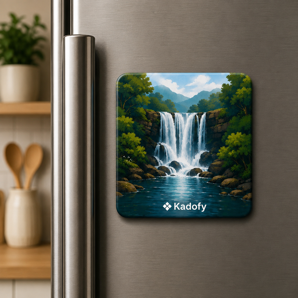 Kadofy Emerald Falls Magnet