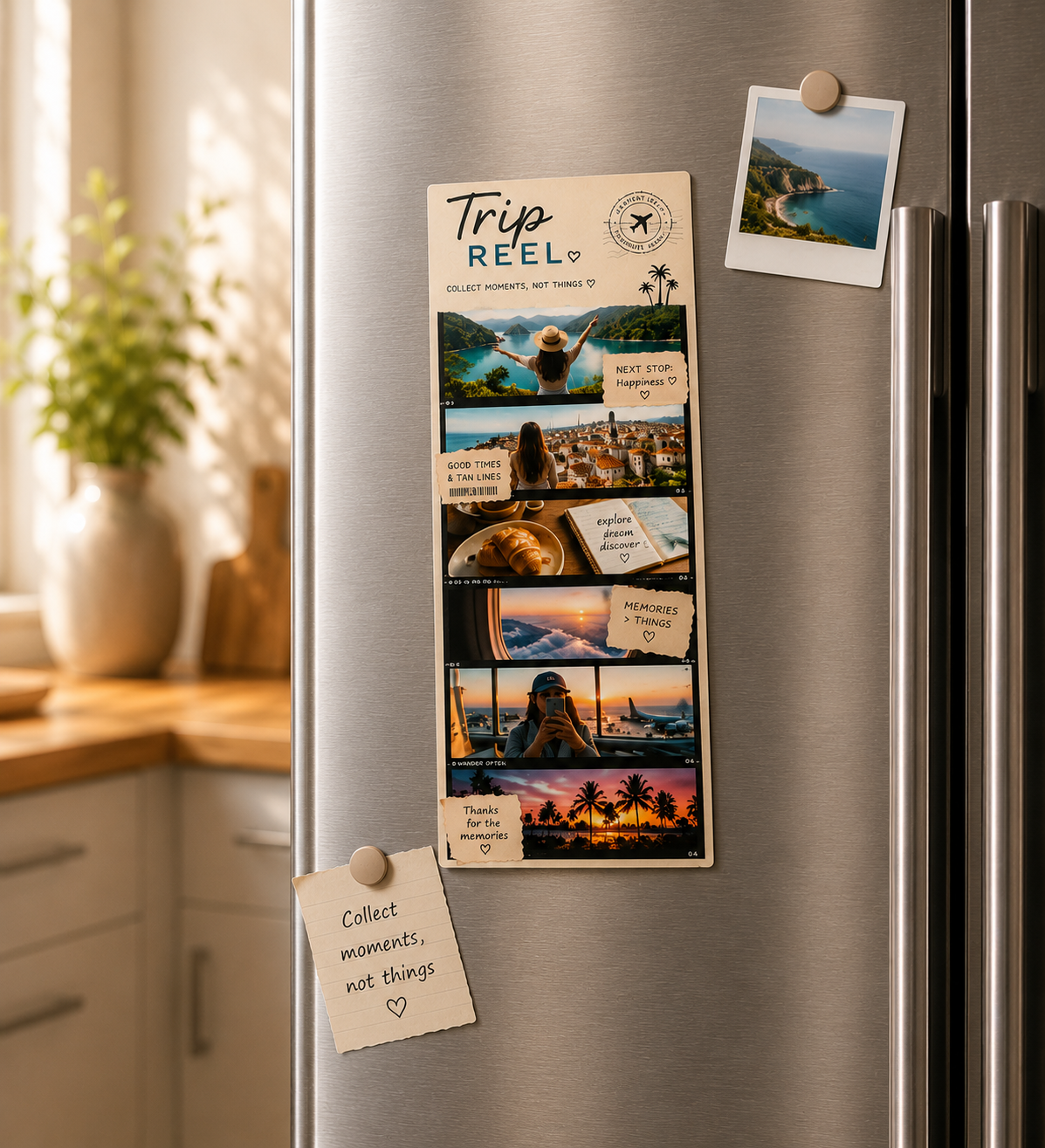 Kadofy TripReel™ Flexible Photo Magnet