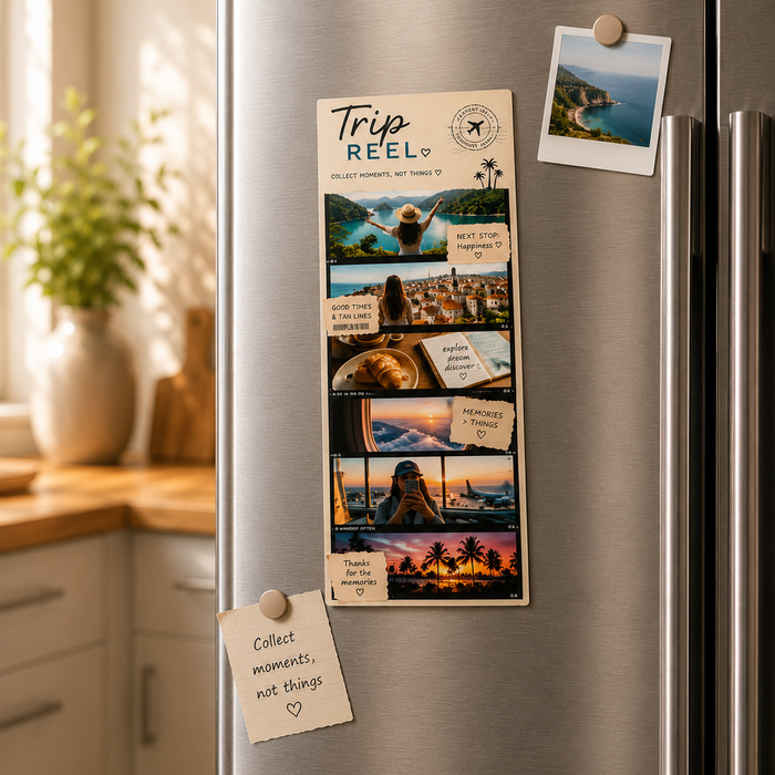 Kadofy TripReel™ Flexible Photo Magnet