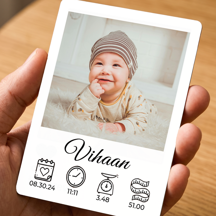 Kadofy BirthStory™ Flexible Photo Magnet