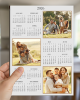 Kadofy FamilyCalendar™ Flexible Photo Magnet