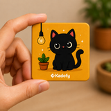 Kadofy Midnight Kitty Magnet