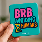 Kadofy Avoiding Humans Magnet
