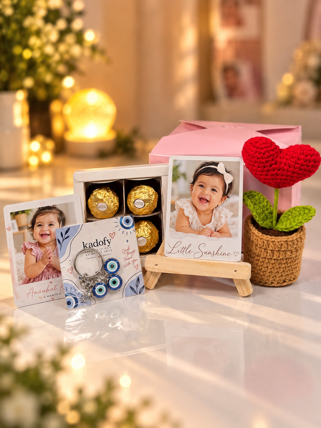 Little Sunshine personalised baby gift hamper