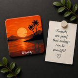 Kadofy Island Sunset Magnet