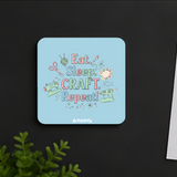 Kadofy Craft. Sleep. Repeat Magnet