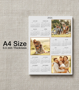 Kadofy FamilyCalendar™ Flexible Photo Magnet