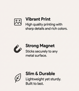 Kadofy LittleSteps™ Flexible Photo Magnet