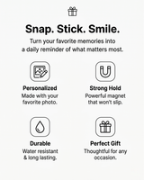 Kadofy TripTales™ Flexible Photo Magnet