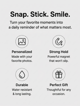 Kadofy InstaMini™ Flexible Photo Magnet