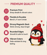 Kadofy Cozy Penguin Magnet
