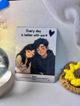 Kadofy CartoonLove™ Flexible Photo Magnet
