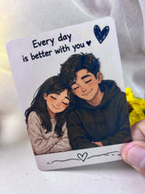 Kadofy CartoonLove™ Flexible Photo Magnet