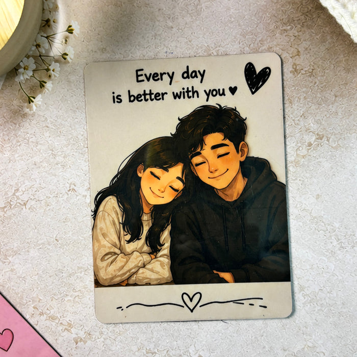 Kadofy CartoonLove™ Magnetic Polaroid