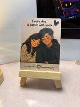 Kadofy CartoonLove™ Magnetic Polaroid