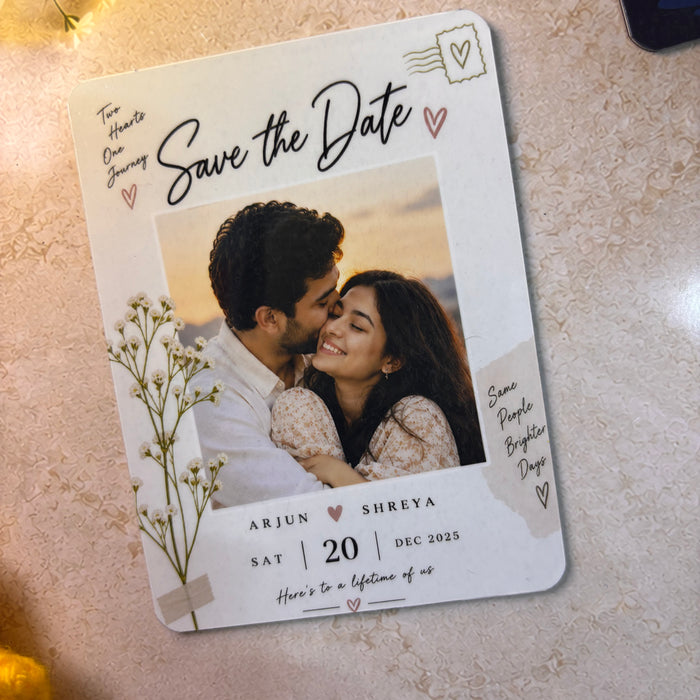 Kadofy SaveTheDate™ Magnetic Polaroid