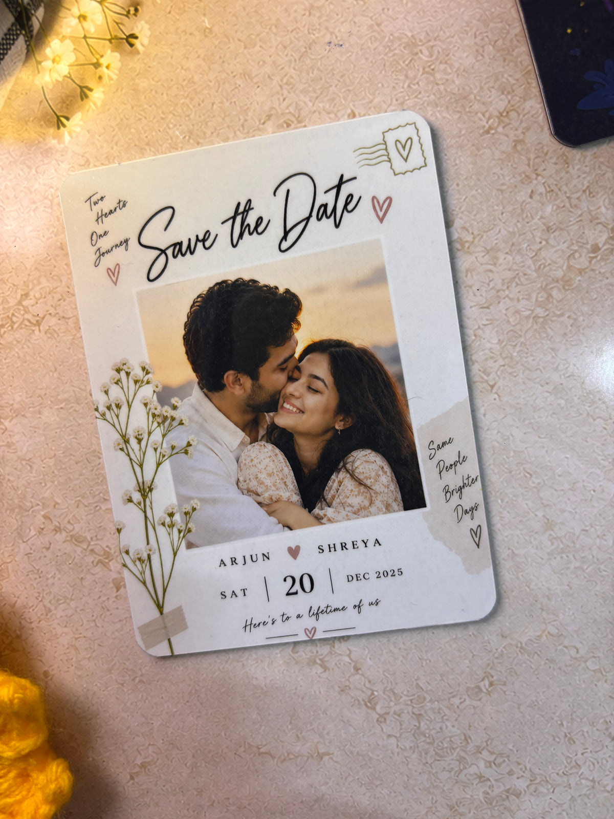 Kadofy SaveTheDate™ Magnetic Polaroid
