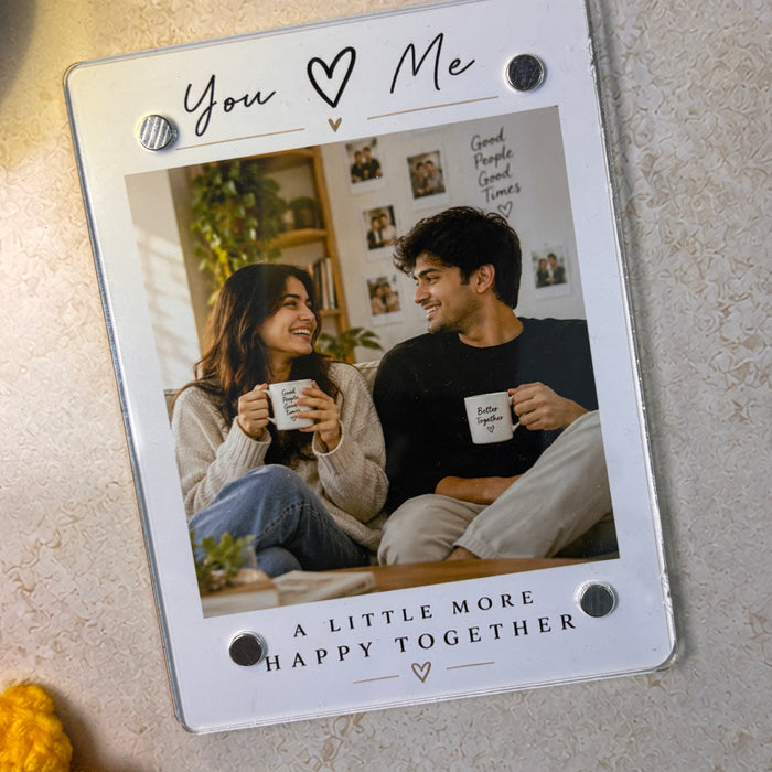 HappyTogether™ Acrylic Photo Magnet