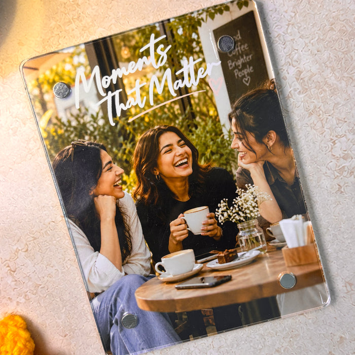 MomentsThatMatter™ Acrylic Photo Magnet