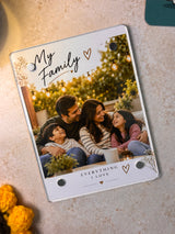 MyFamily™ Acrylic Photo Magnet