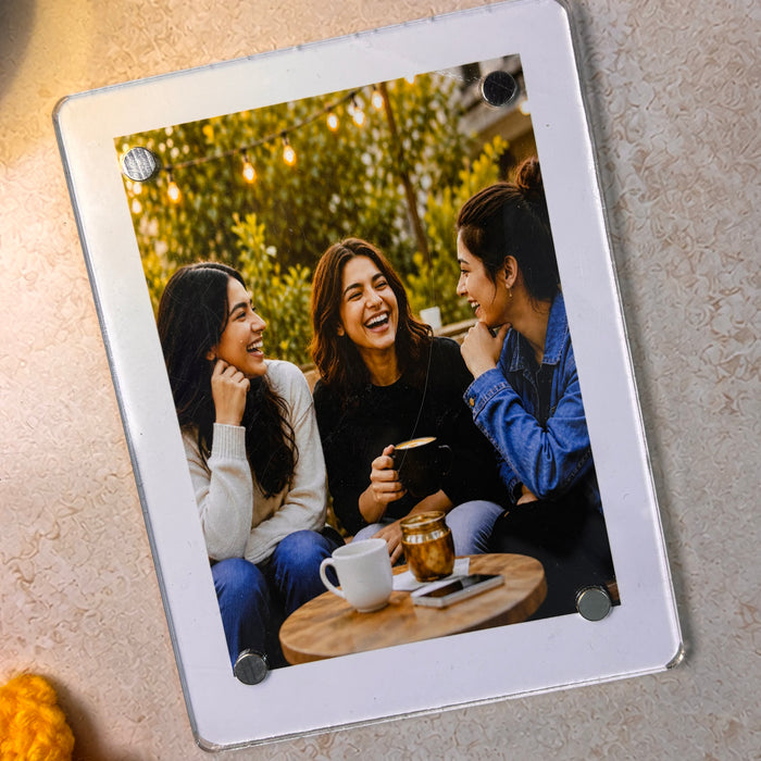 ClassicPolaroid™ Acrylic Photo Magnet