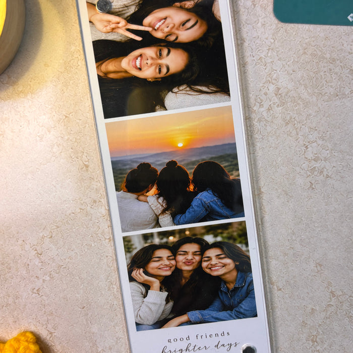 GoodFriends™ Acrylic Photo Strip Magnet