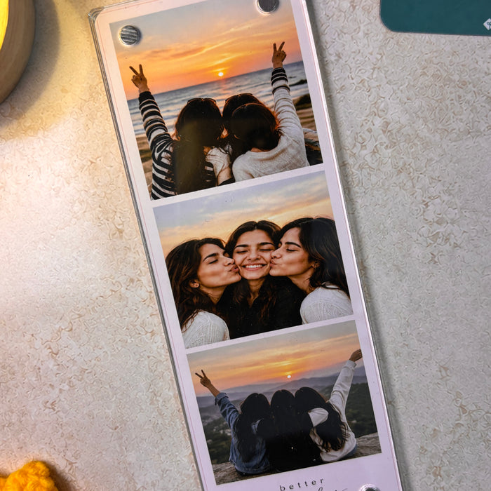 BetterTogetherStrip™ Acrylic Photo Strip Magnet