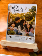 MyFamily™ Acrylic Photo Magnet