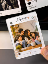 HomeIsUs™ Acrylic Photo Magnet