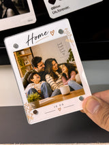 HomeIsUs™ Acrylic Photo Magnet